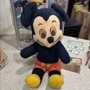 1950-1960s Mickey Toy with Red and Yellow Accents